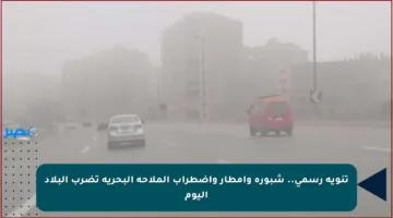 تنويه رسمي.. شبورة وأمطار واضطراب الملاحة البحرية تضرب البلاد اليوم